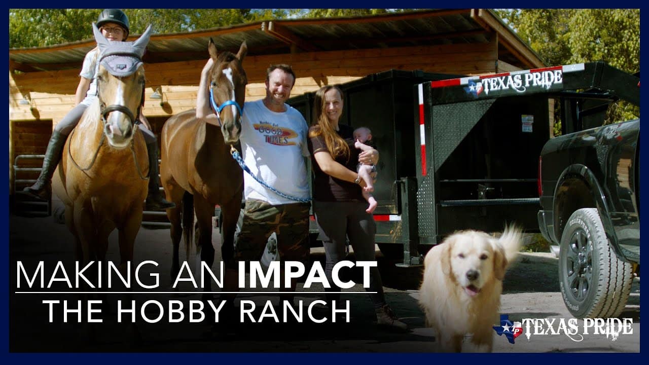 Texas Pride Trailers Hobby Ranch Giveaway, video by Ben Schreiner of PumaPro Creative Media Studio
