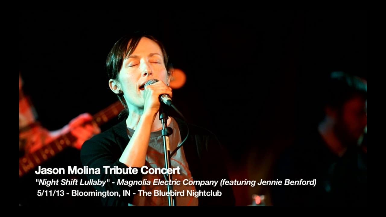 Night Shift Lullaby by Magnolia Electric Company featuring Jennie Benford live at the Bluebird Bloomington Indiana, Jason Molina Tribute Concert, filmed by Ben Schreiner of PumaPro Creative Media Studio